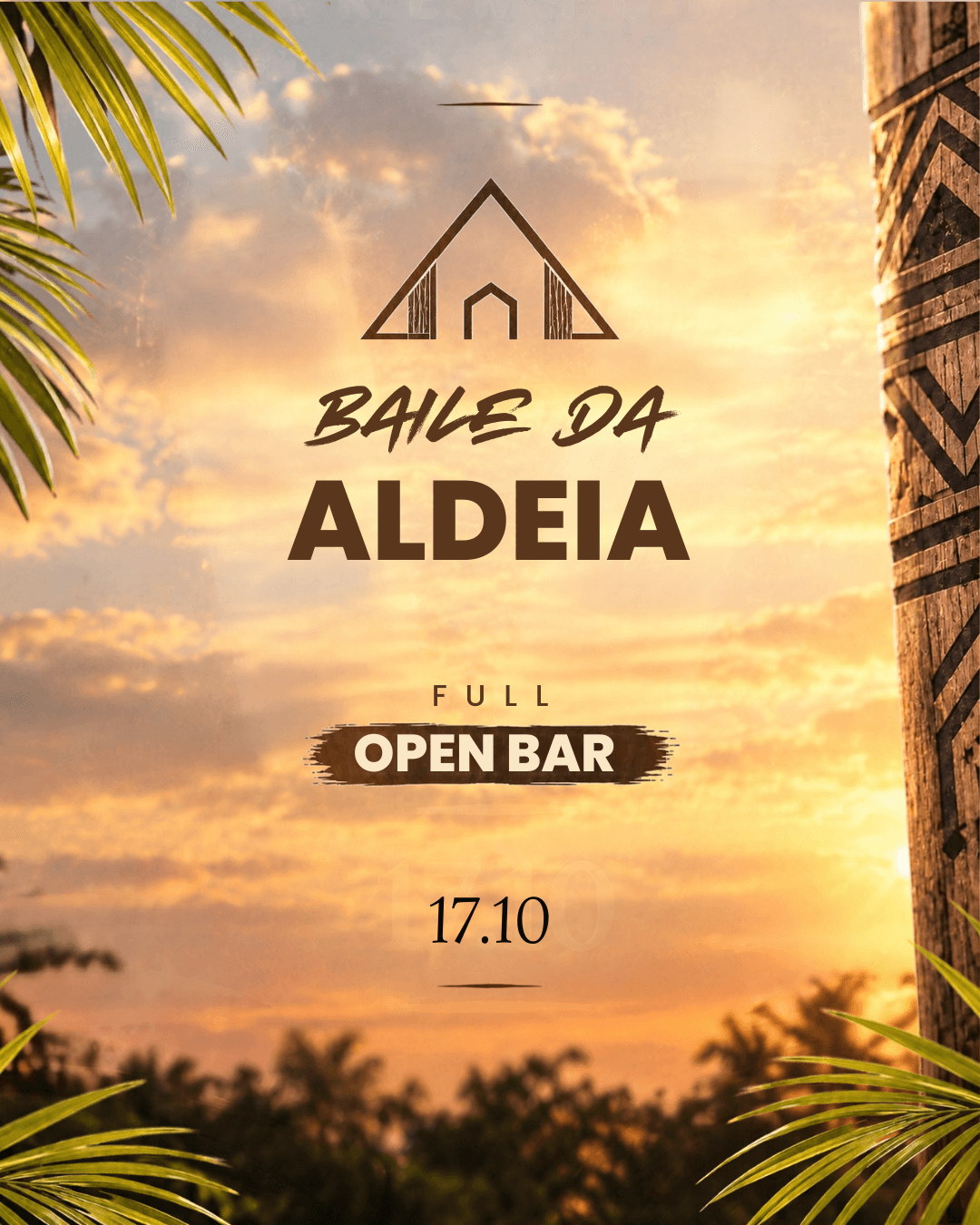 Baile da Aldeia🛖 Banner